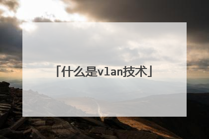什么是vlan技术