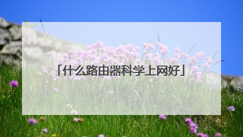 什么路由器科学上网好
