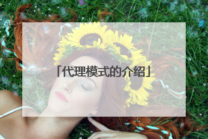 代理模式的介绍
