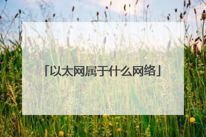 以太网属于什么网络