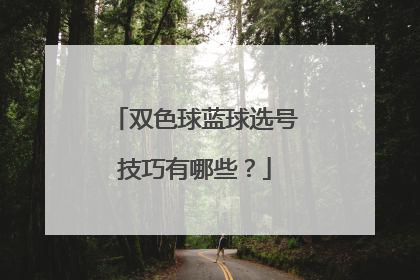 双色球蓝球选号技巧有哪些?
