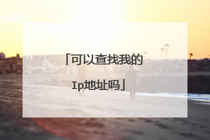 可以查找我的Ip地址吗