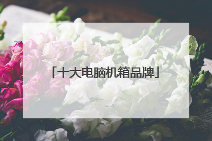十大电脑机箱品牌