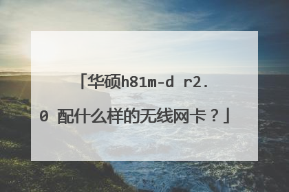 华硕h81m-d r2.0 配什么样的无线网卡?