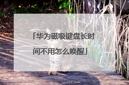 华为磁吸键盘长时间不用怎么唤醒