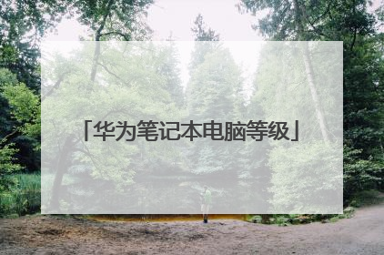 华为笔记本电脑等级
