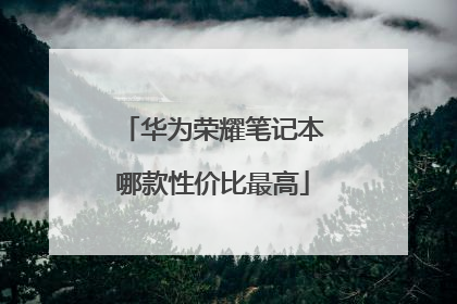 华为荣耀笔记本哪款性价比最高