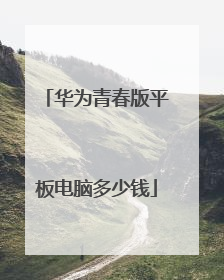 华为青春版平板电脑多少钱