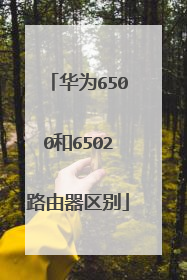 华为6500和6502路由器区别