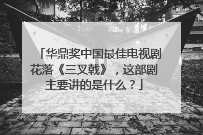 华鼎奖中国最佳电视剧花落《三叉戟》，这部剧主要讲的是什么？