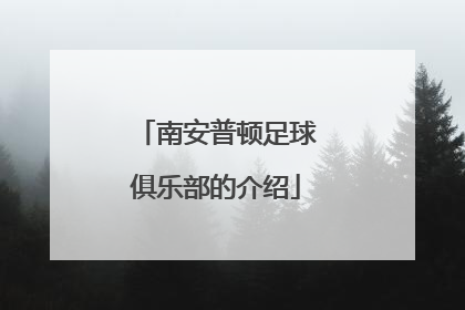 南安普顿足球俱乐部的介绍