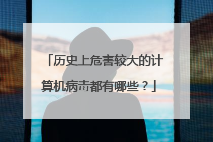 历史上危害较大的计算机病毒都有哪些?