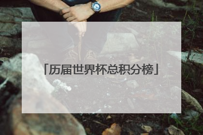 历届世界杯总积分榜