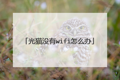 光猫没有wifi怎么办