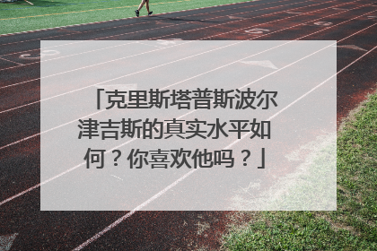 克里斯塔普斯波尔津吉斯的真实水平如何？你喜欢他吗？