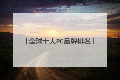 全球十大PC品牌排名