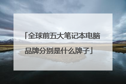 全球前五大笔记本电脑品牌分别是什么牌子