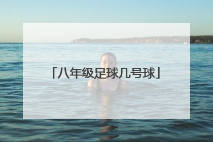 八年级足球几号球