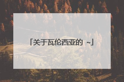 关于瓦伦西亚的 ~