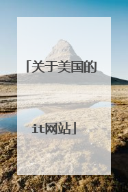 关于美国的it网站