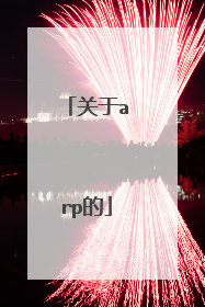 关于arp的