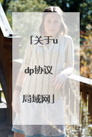 关于udp协议局域网