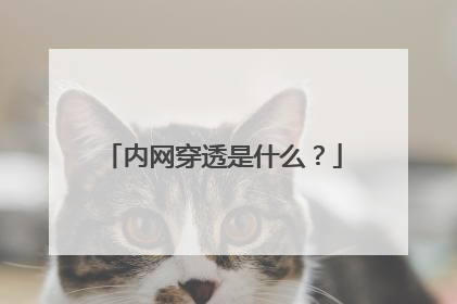 内网穿透是什么？