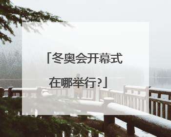 冬奥会开幕式在哪举行?