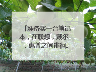 准备买一台笔记本，在联想，戴尔，惠普之间徘徊。请推荐价格四五千的，做工质量可靠的？