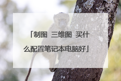 制图 三维图 买什么配置笔记本电脑好
