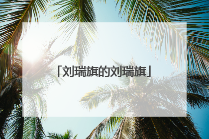 刘瑞旗的刘瑞旗