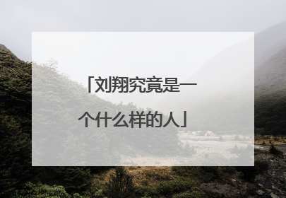 刘翔究竟是一个什么样的人