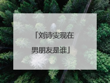 刘诗雯现在男朋友是谁