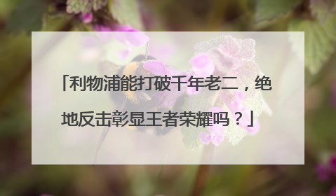 利物浦能打破千年老二，绝地反击彰显王者荣耀吗？
