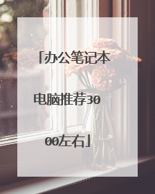 办公笔记本电脑推荐3000左右