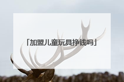 加盟儿童玩具挣钱吗