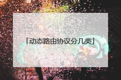 动态路由协议分几类