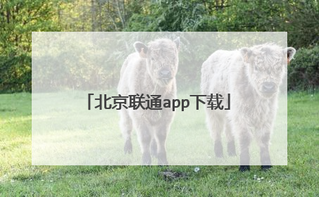 北京联通app下载