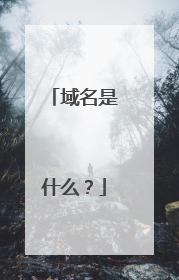 域名是什么?