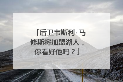 后卫韦斯利·马修斯将加盟湖人，你看好他吗？