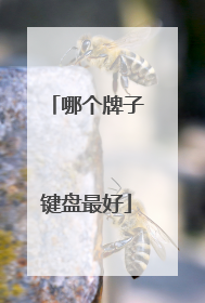 哪个牌子键盘最好