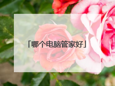 哪个电脑管家好