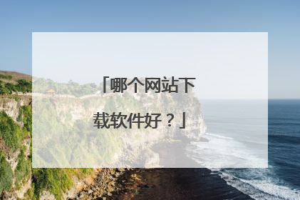 哪个网站下载软件好?