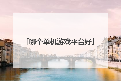 哪个单机游戏平台好