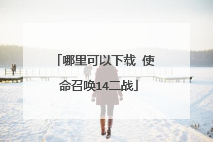 哪里可以下载 使命召唤14二战