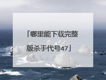 哪里能下载完整版杀手代号47