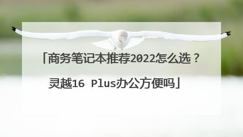 商务笔记本推荐2022怎么选?灵越16 Plus办公方便吗