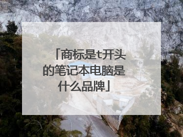 商标是t开头的笔记本电脑是什么品牌