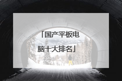 国产平板电脑十大排名