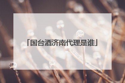 国台酒济南代理是谁